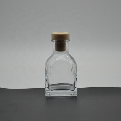30ml 50ml 100ml 스프레이 크리스탈 빈 유리 향수 병 럭셔리 로고 디칼 또는 인쇄