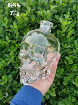 정면 맞춤형 유리 술병 음주용 보드카 진 럼 위스키 700ml 코크