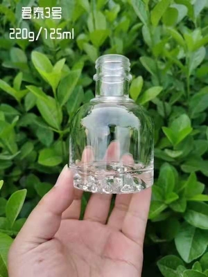 목걸이 재료 슈퍼 플린트 유리 750ml 위스키 보드카 리커 오일 병 코크 뚜??
