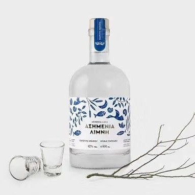 750ml 포도주 유리병 빈 진 재활용 럼 위스키 보드카 OEM/ODM 허용