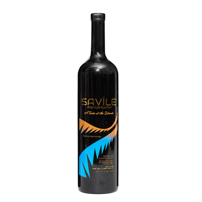 500ml 700ml 75cl 얼음 물질에 와드카 위스키 리커를위한 슈퍼 플린트 유리 병