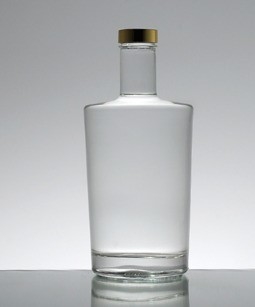 데칼 로고 주문형 350ml 500ml 700ml 750ml 1000ml 유리 병 럼 보드카 위스키 진