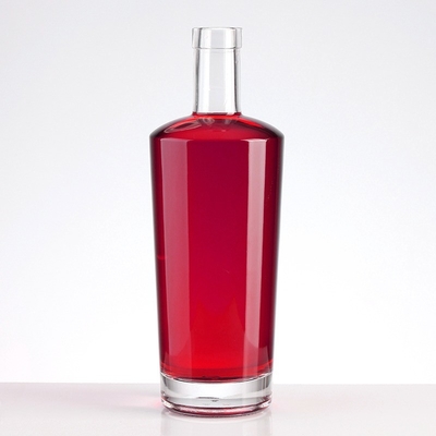 데칼 로고 주문형 350ml 500ml 700ml 750ml 1000ml 유리 병 럼 보드카 위스키 진