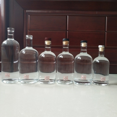 빈 얼음 디자인 GUALA 코크 보드카 술 유리 병 375ml 750ml 1 리터 1750ml