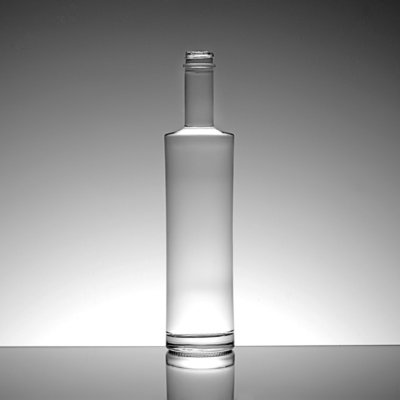 750ml 700ml 맑은 코크 톱 스피릿 와인 유리 병