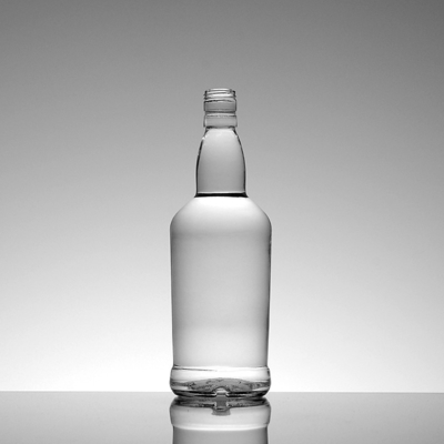슈퍼 플린트 유리 재료 500ml 700ml 750ml 빈 럼 맑은 음료 병