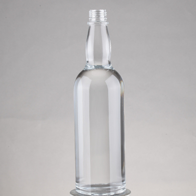 슈퍼 플린트 유리 재료 500ml 700ml 750ml 빈 럼 맑은 음료 병