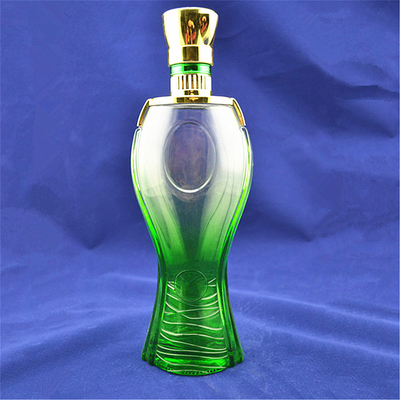 750ml 용량 백색 술 유리병 음료 및 음료용 로켓 모양