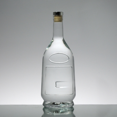 OEM 환영 750ml 와인 위스키 테킬라 보드카 유리 음료 병