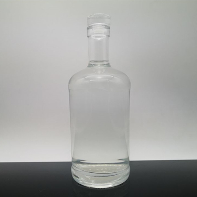 375ml 200ml 100ml 병 유리 진 위스키 와인 보드카 스피릿 유리 병 코크