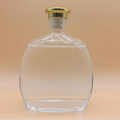 750ml 맑은 빈 슈퍼 플린트 음주 병