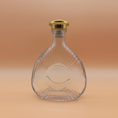 750ml 맑은 빈 슈퍼 플린트 음주 병