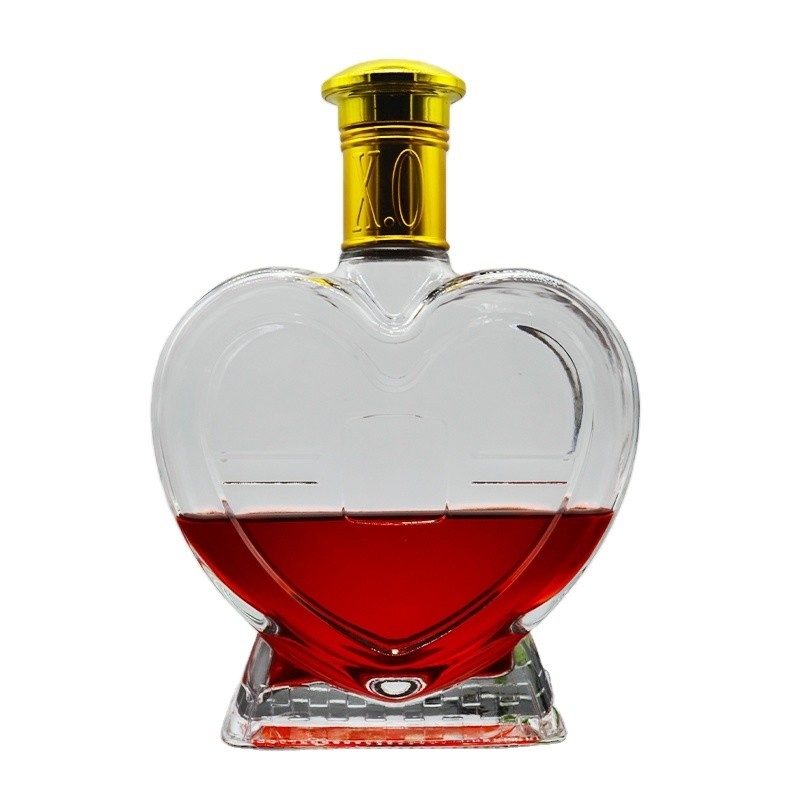 375ml 500ml 700ml 액스트라 플린트 유리 병 음료 브랜디 럼 테킬라 브랜드