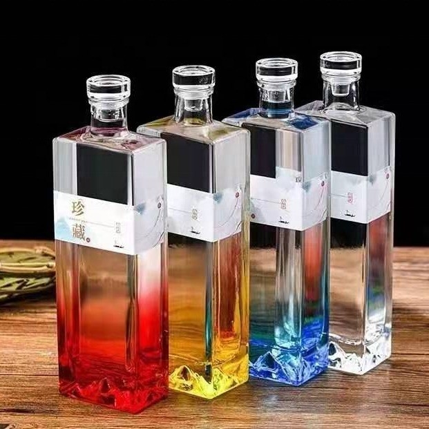 슈퍼 플린트 소재 목걸이 500ml 유리병 비어