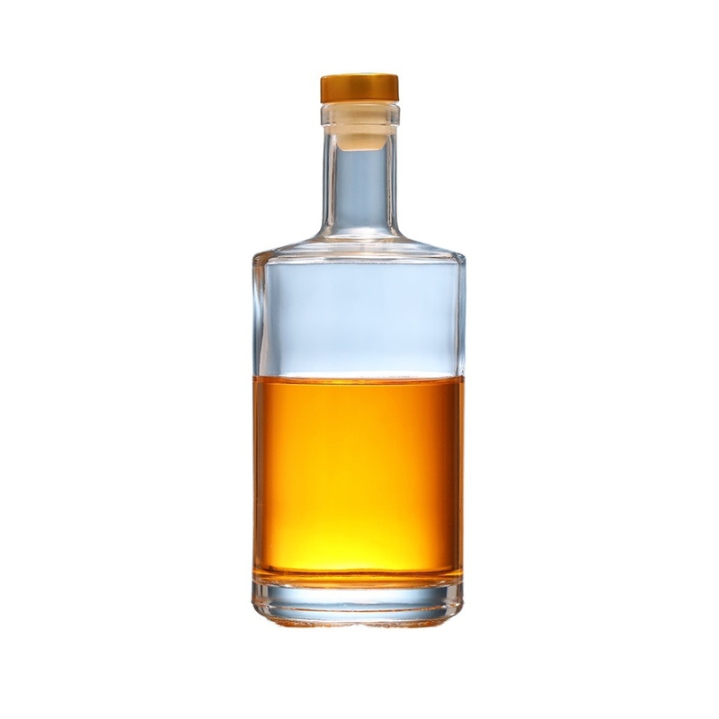 50ml 100ml 200ml 500ml 750ml 고급 바이지우 유리 병 위스키 진 음료 병