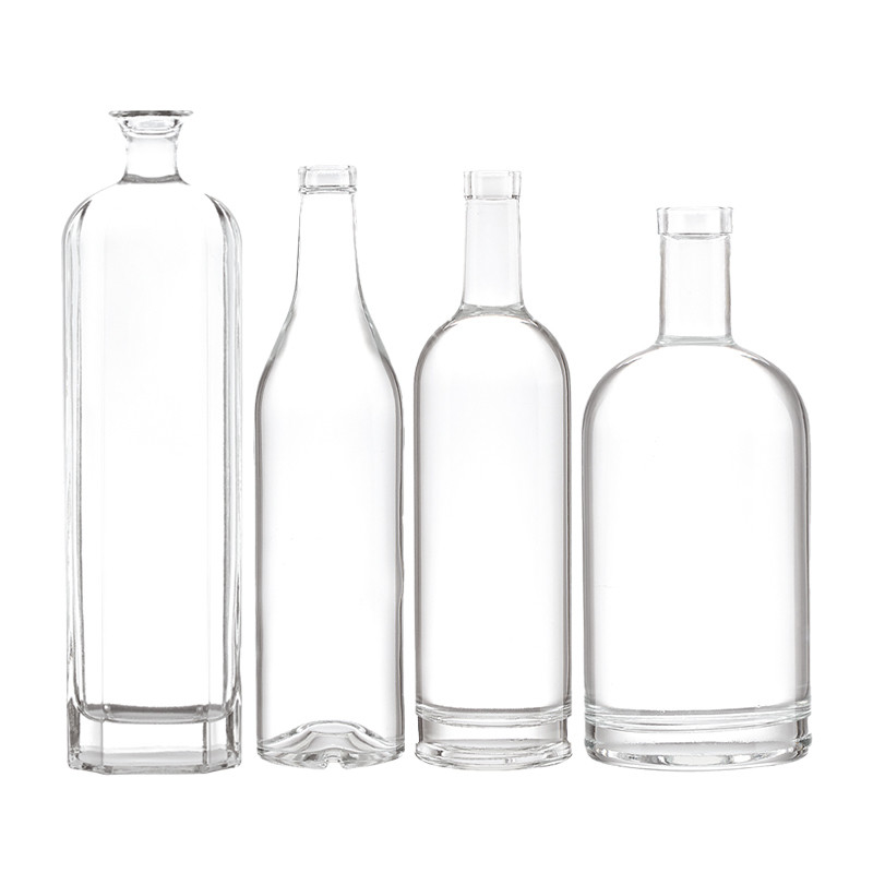 100Ml 375Ml 500Ml 700Ml 750Ml 에너지 음료용 맞춤형 맑은 유리 병