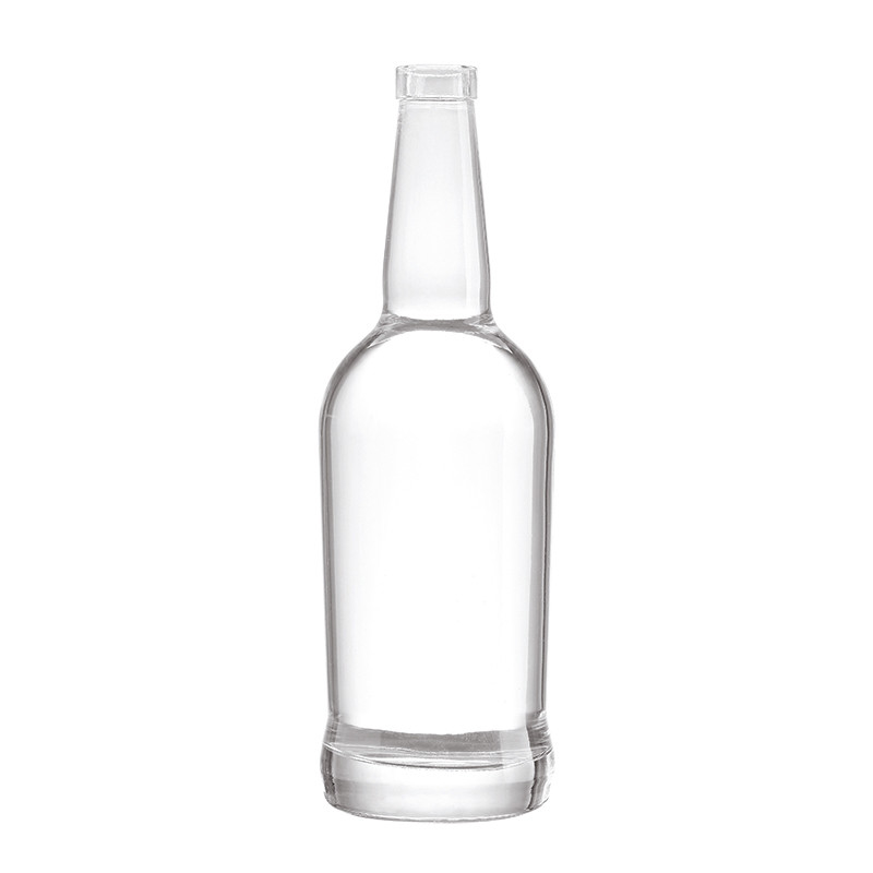 500ml 700ml 750ml 광물용 물용 슈퍼 플린트 유리 재료의 광물용 물용 물 500ml 750ml 광장용 보드카 병