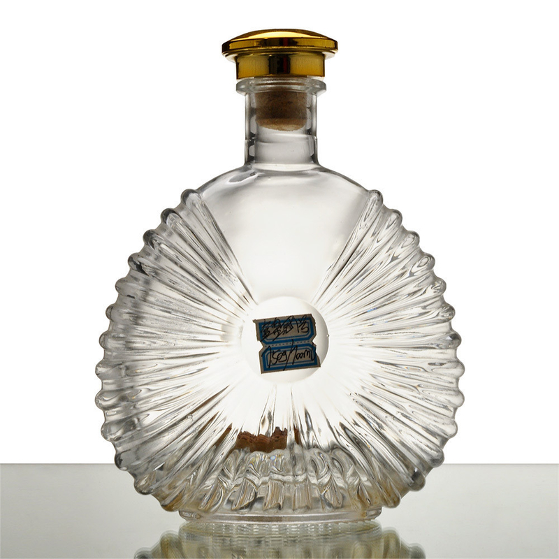 700ml 750ml 브랜디 스피릿 유리 병 디칼/ 스크린 프린팅/ 페인트/ 얼음