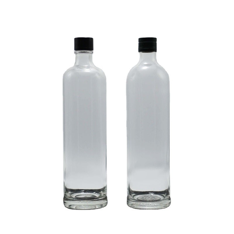 FOB 용어 슈퍼 플린트 유리 물병 뚜?? 과 데칼 표면 750ml 1000ml