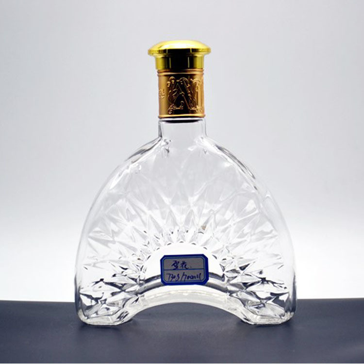 700ml 화이트 위스키 디칸터 보드카 미네랄 750ml 스피릿 글래스 술 병 코크 봉쇄