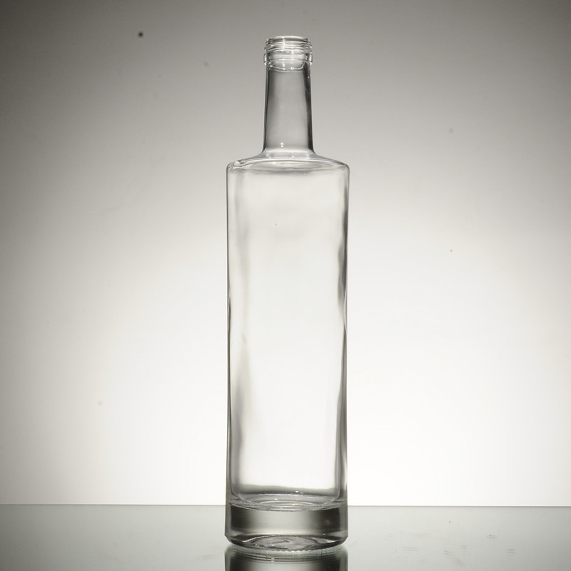 목걸이 재료 포도주를 위한 유리 병 코크 뚜?? 750ml 빈 Xo 브랜디 병