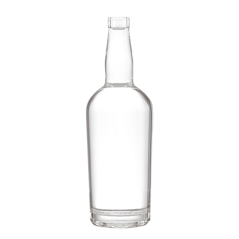 데칼 로고 주문형 350ml 500ml 700ml 750ml 1000ml 유리 병 럼 보드카 위스키 진