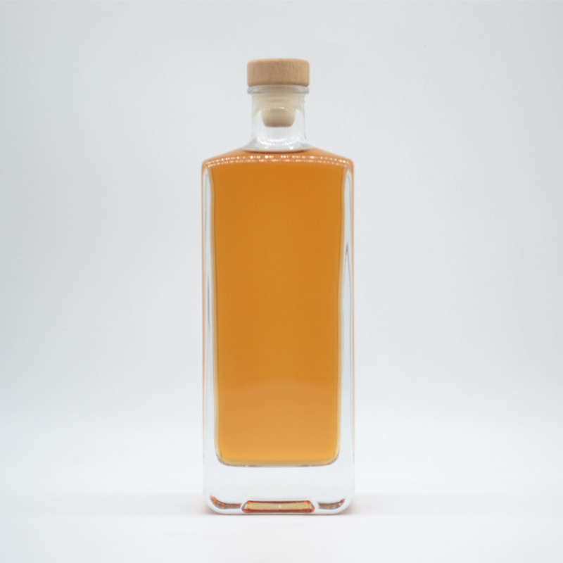 정제 음료용 맞춤형 정제 유리 술병 진 테킬라 보드카 750ml/700ml/500ml